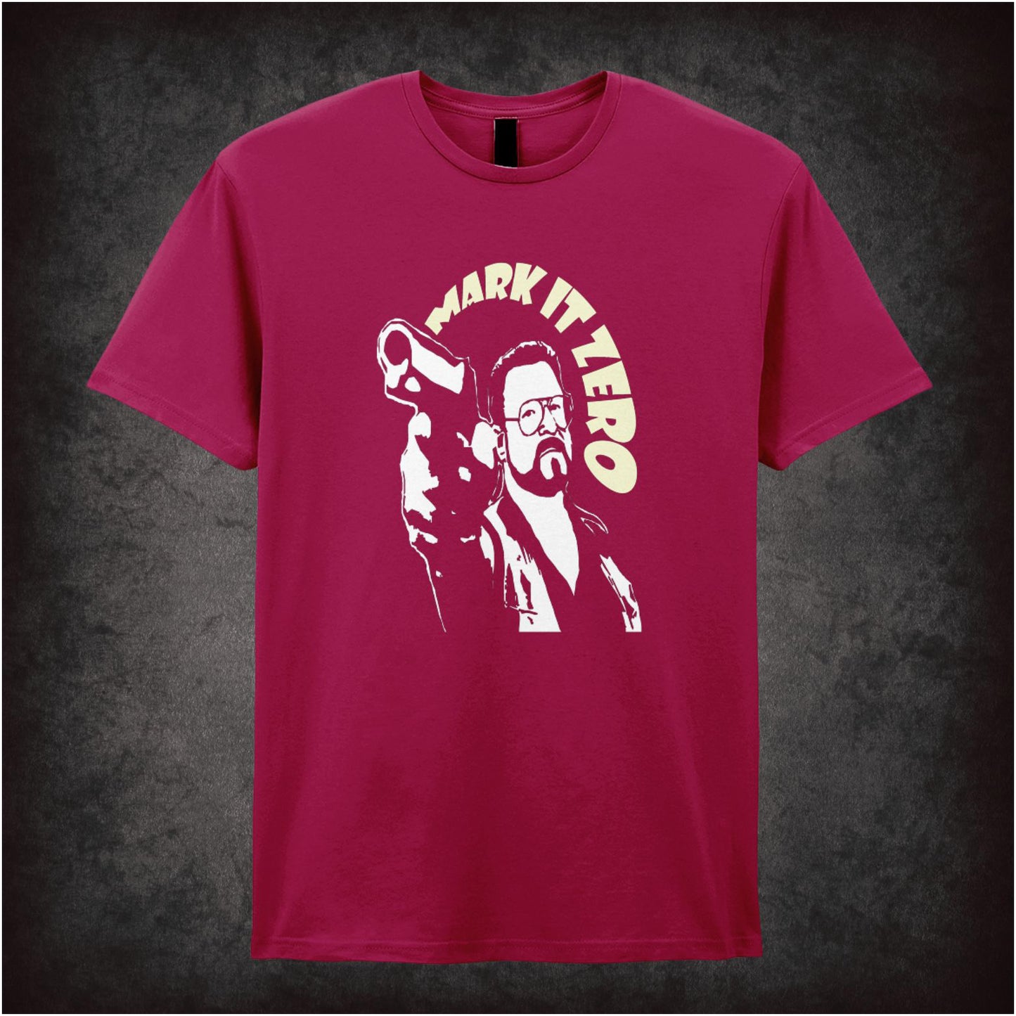mark it zero the big lebowski inspired unisex T-shirt with graphic design