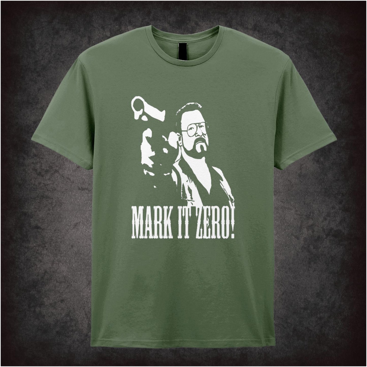 mark it zero dude the big lebowski inspired unisex T-shirt with graphic design