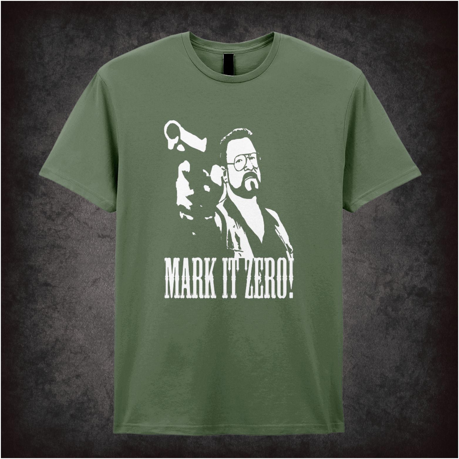 mark it zero dude the big lebowski inspired unisex T-shirt with graphic design