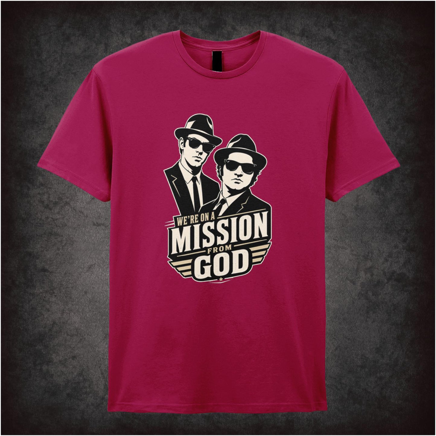 WE'RE ON A MISSION FROM GOD