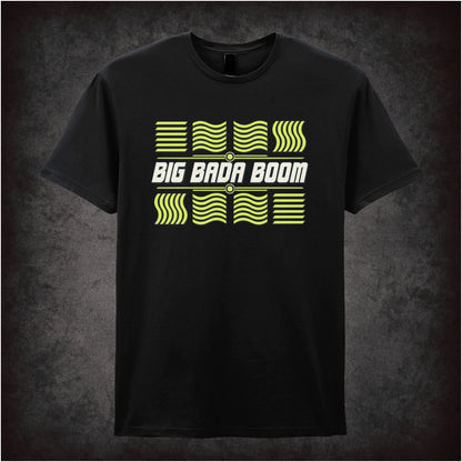 ‘Big bada boom’ elements graphic T-shirt in black from The Fifth Element