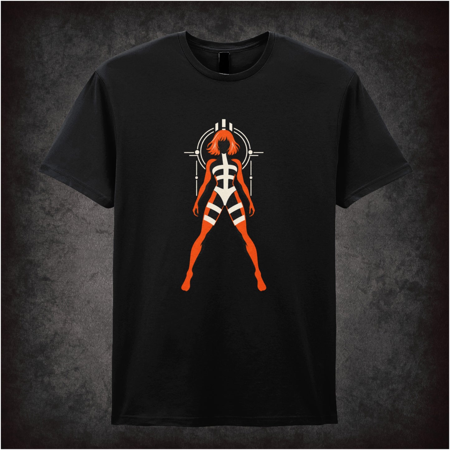 Leeloo T-shirt in black from The Fifth Element