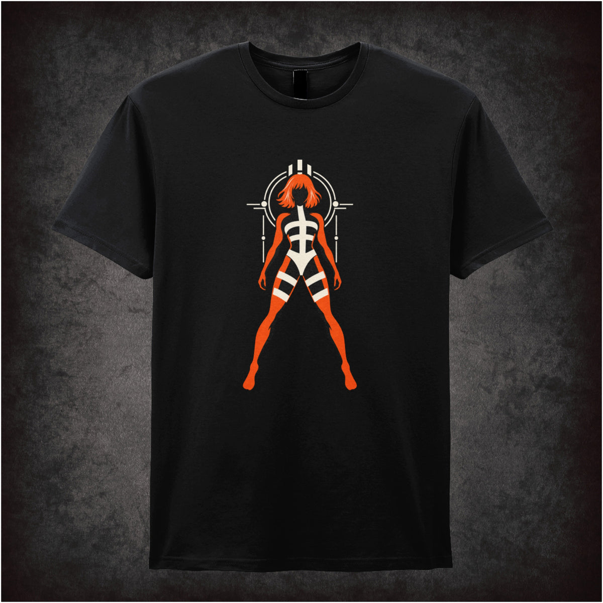 Leeloo T-shirt in black from The Fifth Element