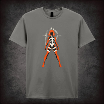 Leeloo T-shirt in charcoal from The Fifth Element