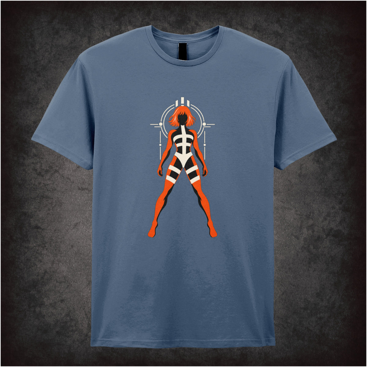 Leeloo T-shirt in indigo from The Fifth Element