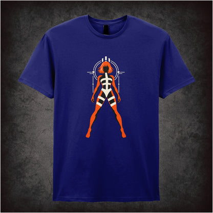 Leeloo T-shirt in navy from The Fifth Element
