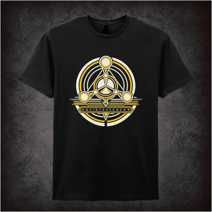 Quintessence symbol T-shirt in black from The Fifth Element