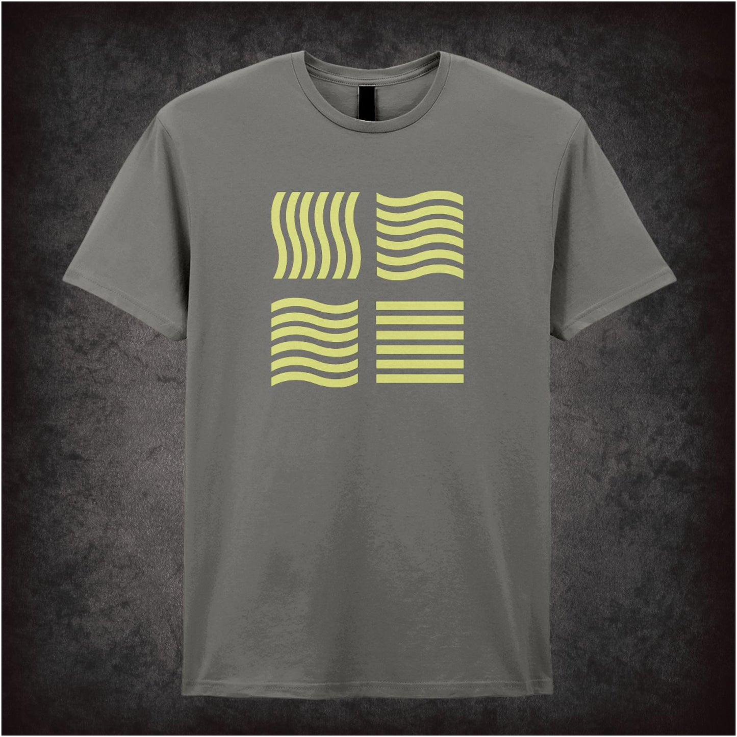 Waves Symbol – Cult Sci-Fi Graphic T-Shirt