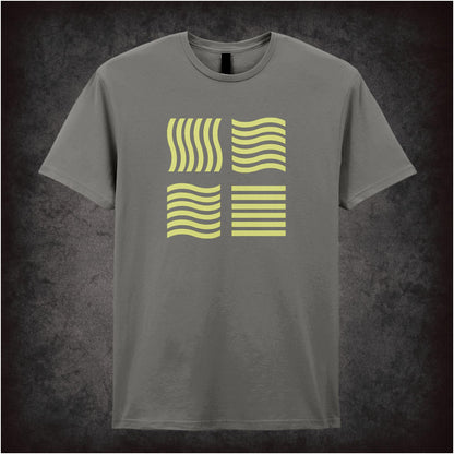 Waves Symbol – Cult Sci-Fi Graphic T-Shirt