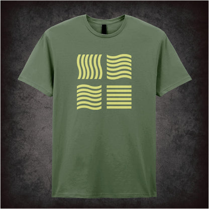 Four elements icon set T-shirt from The Fifth Element