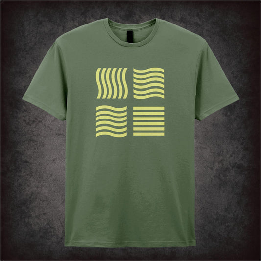 Four elements icon set T-shirt from The Fifth Element