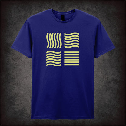 Waves Symbol – Cult Sci-Fi Graphic T-Shirt