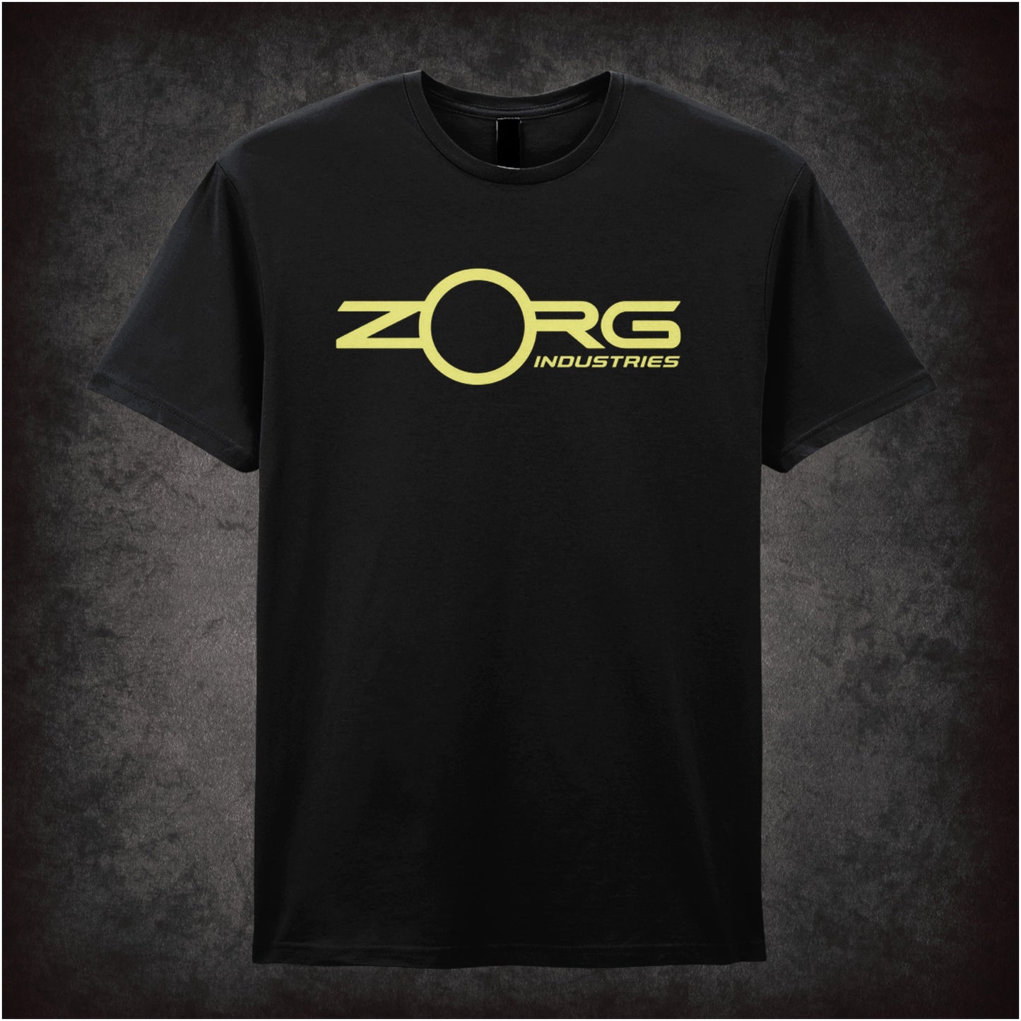 Zorg Industries logo T-shirt in black from The Fifth Element