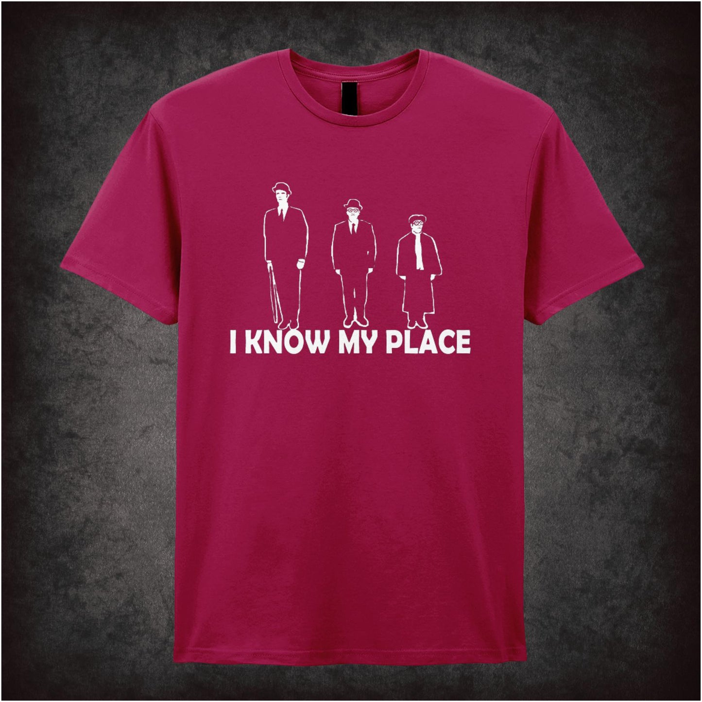 I Know My Place – Cult British Comedy Graphic T-Shirt