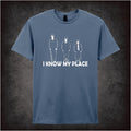 I Know My Place – Cult British Comedy Graphic T-Shirt