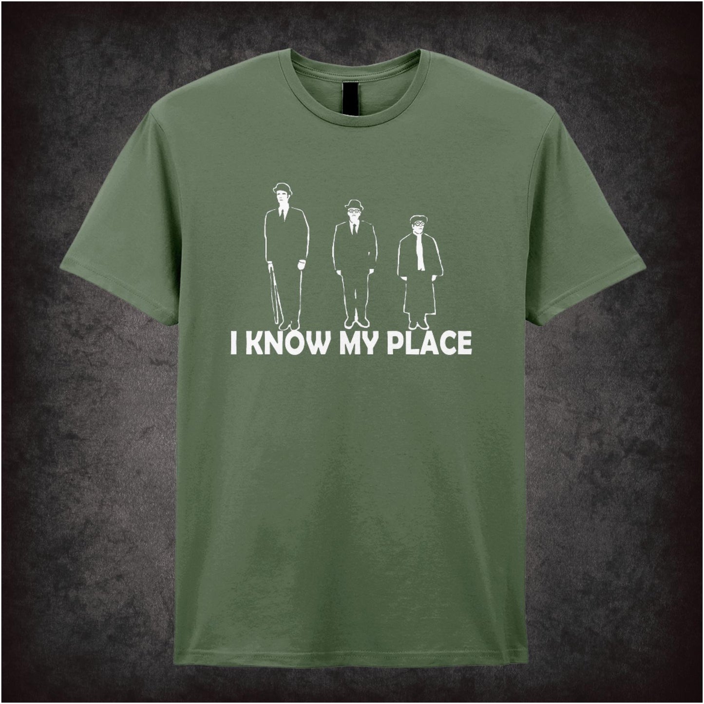 I Know My Place – Cult British Comedy Graphic T-Shirt