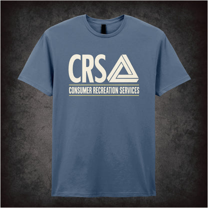 CRS Consumer Recreation Services logo T-shirt in indigo from The Game