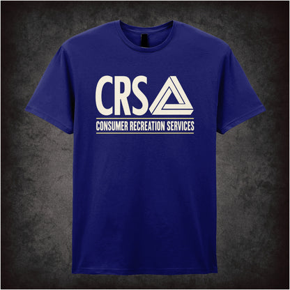 CRS Consumer Recreation Services logo T-shirt in navy from The Game