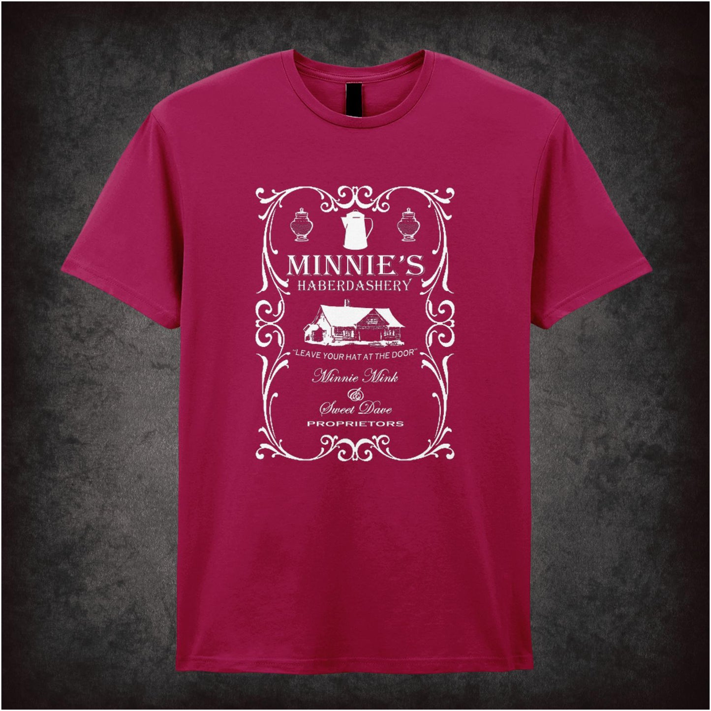 Minnie’s Haberdashery – Cult Western Graphic T-Shirt