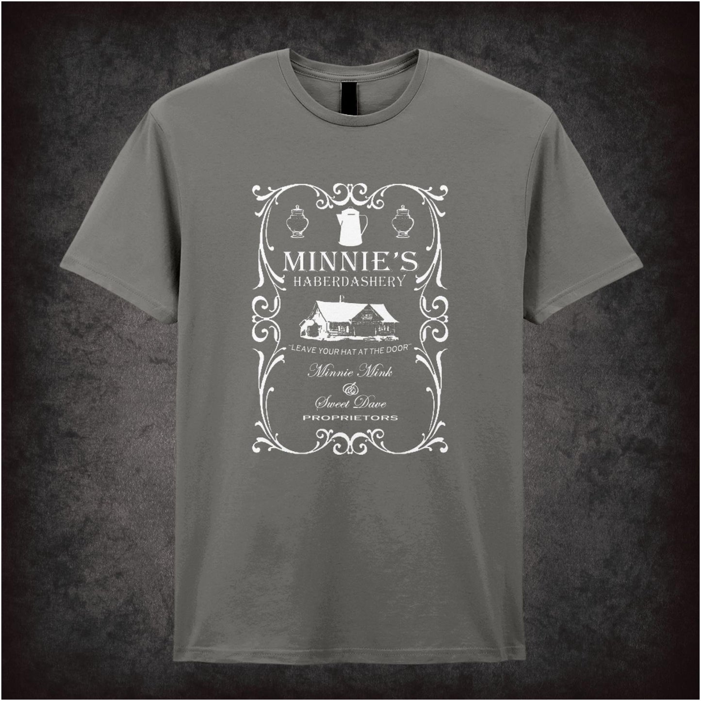 Minnie’s Haberdashery – Cult Western Graphic T-Shirt