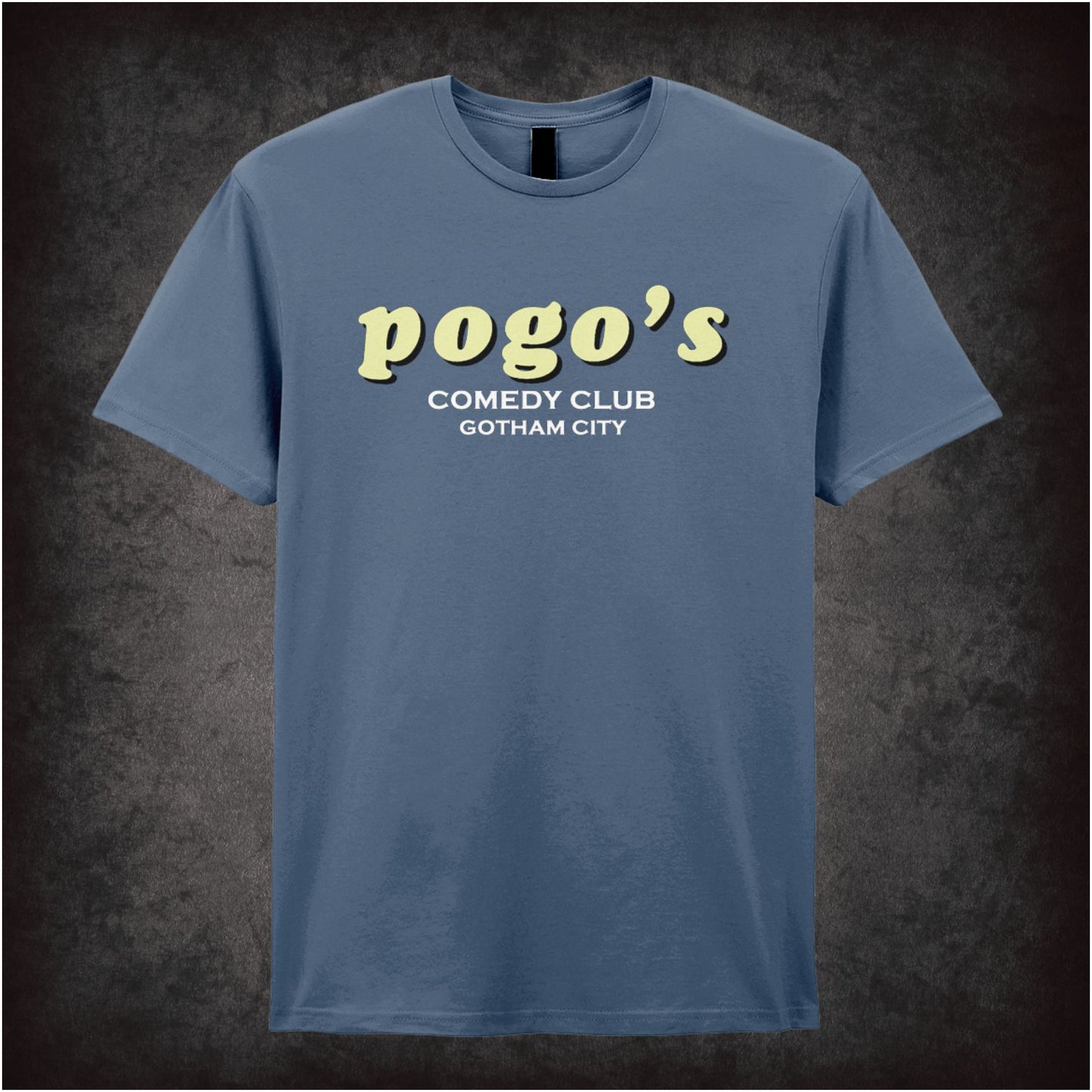 Pogo’s Comedy Club, Gotham City – Softstyle Unisex Graphic T-Shirt