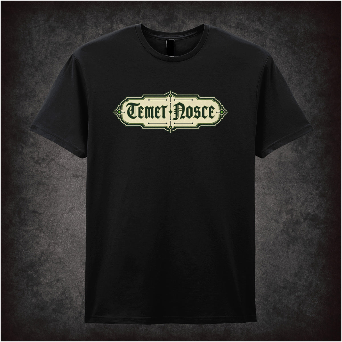 ‘Temet Nosce’ (Know Thyself) T-shirt in black from The Matrix