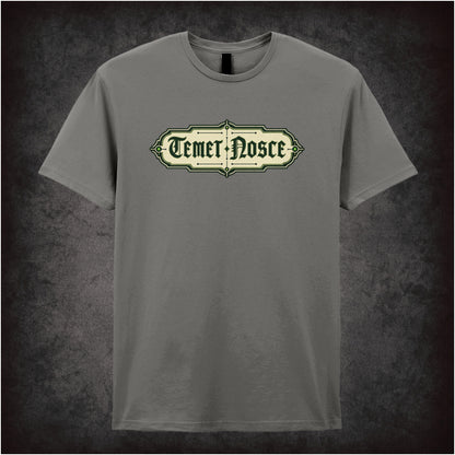 ‘Temet Nosce’ (Know Thyself) T-shirt in charcoal from The Matrix