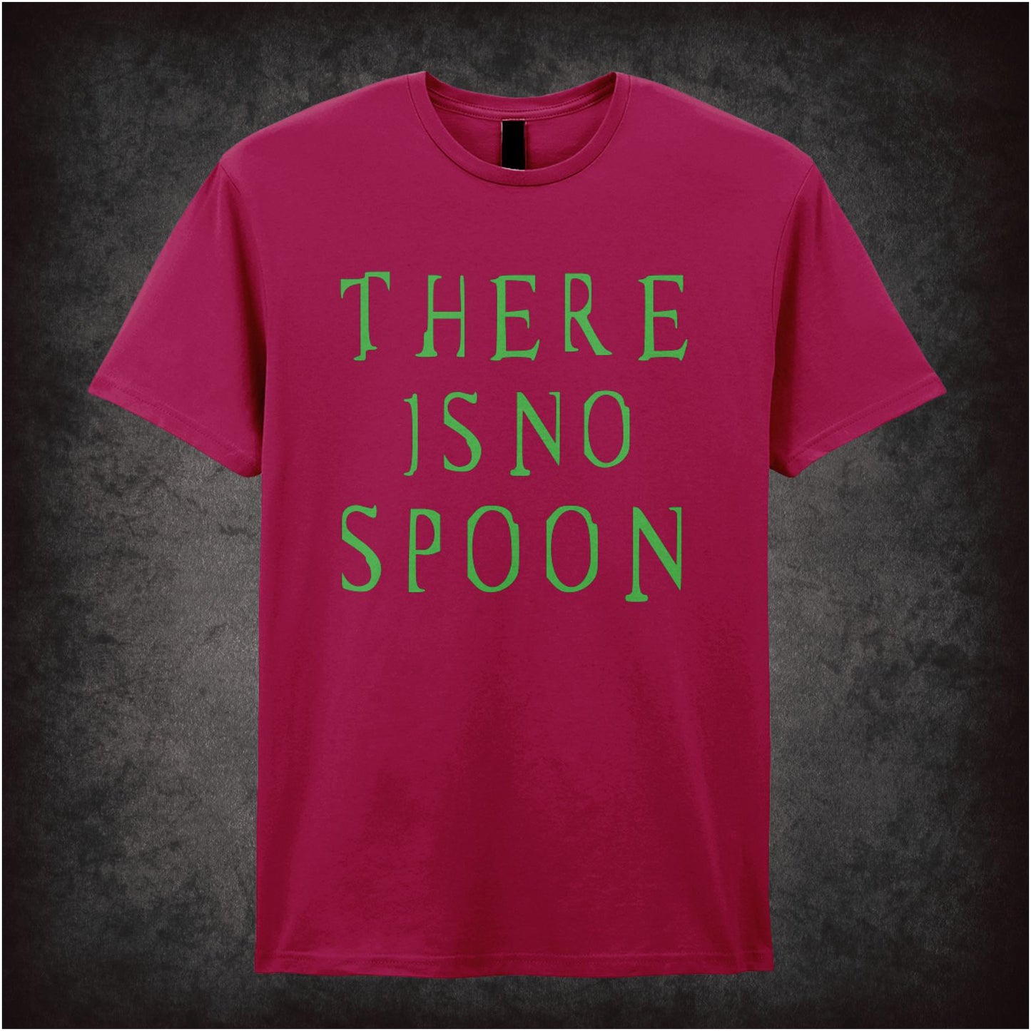 There Is No Spoon – Cult Sci-Fi Graphic T-Shirt