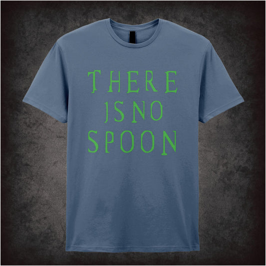 There Is No Spoon – Cult Sci-Fi Graphic T-Shirt
