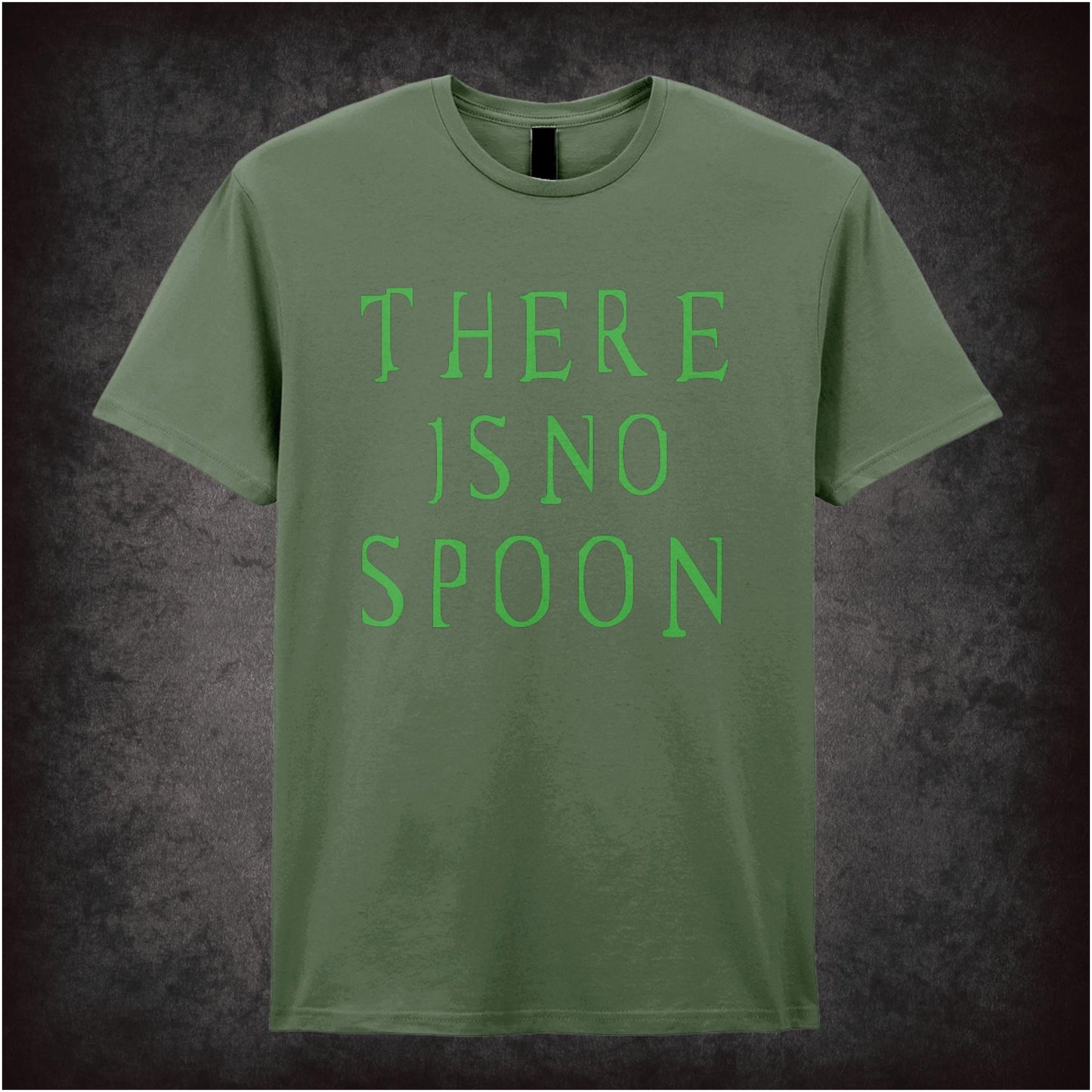 There Is No Spoon – Cult Sci-Fi Graphic T-Shirt