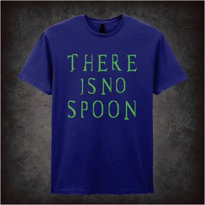 There Is No Spoon – Cult Sci-Fi Graphic T-Shirt