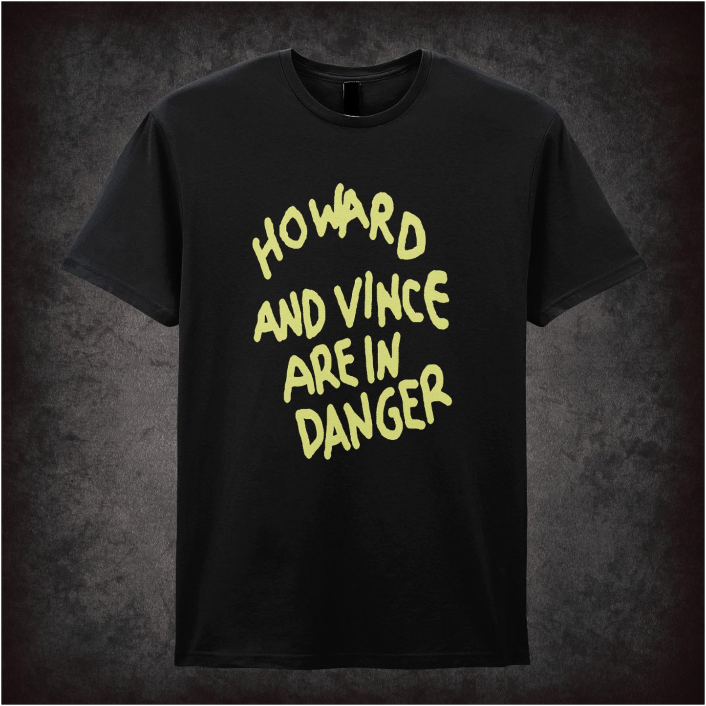 Howard & Vince Are In Danger – Cult British Comedy Graphic T-Shirt