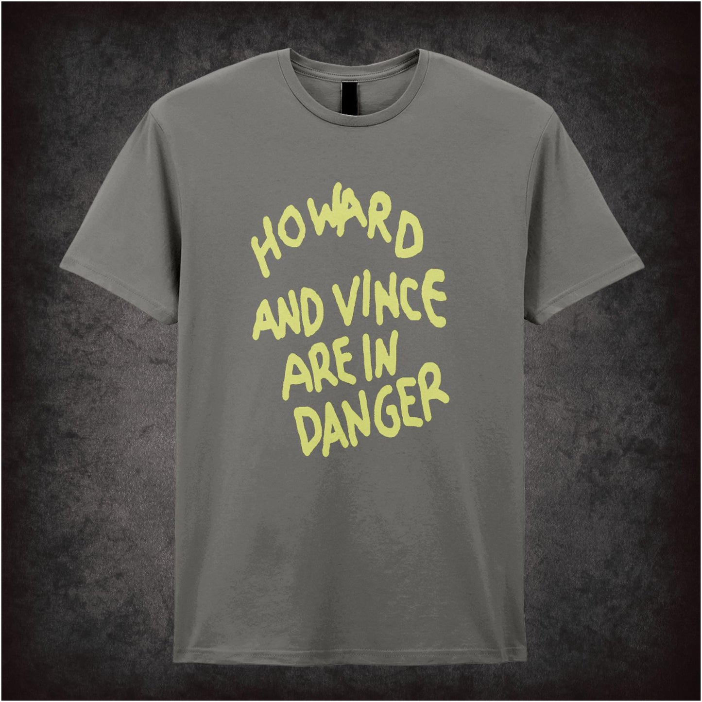 Howard & Vince Are In Danger – Cult British Comedy Graphic T-Shirt