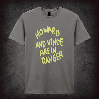 Howard & Vince Are In Danger – Cult British Comedy Graphic T-Shirt