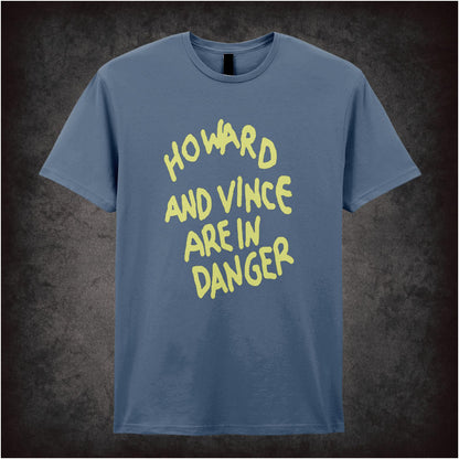 Howard & Vince Are In Danger – Cult British Comedy Graphic T-Shirt