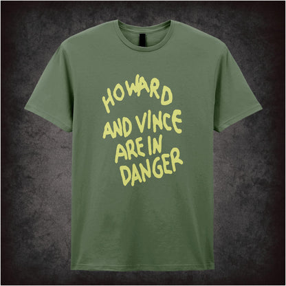 Howard & Vince Are In Danger – Cult British Comedy Graphic T-Shirt