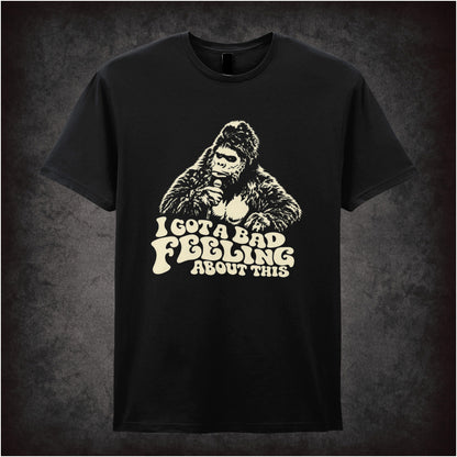 “Bollo ‘I got a bad feeling about this’ T-shirt in black from The Mighty Boosh”