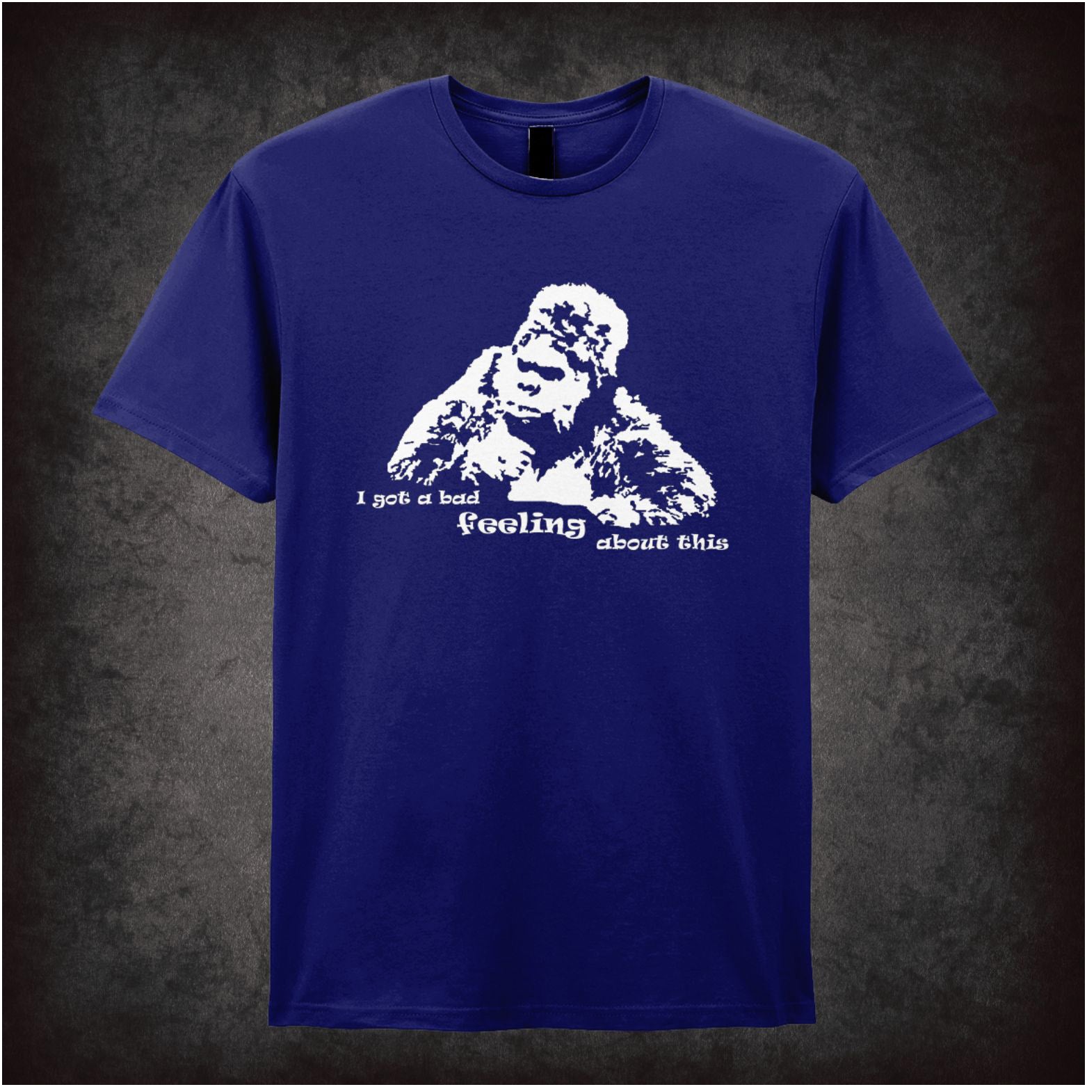 “Bollo ‘I got a bad feeling about this’ T-shirt from The Mighty Boosh”