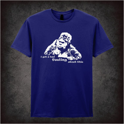 “Bollo ‘I got a bad feeling about this’ T-shirt from The Mighty Boosh”