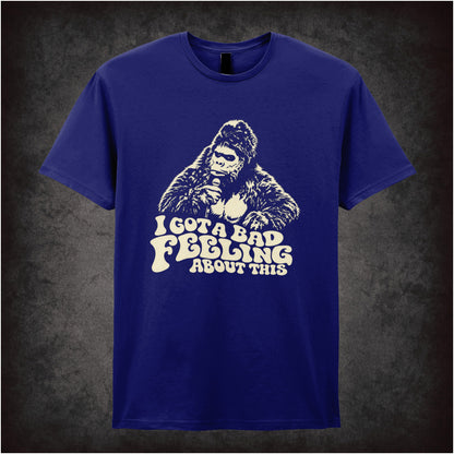 “Bollo ‘I got a bad feeling about this’ T-shirt in navy from The Mighty Boosh”