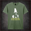 I’m Gonna Creep Inside Yer Like A Warm Kitten – Cult British Comedy Graphic T-Shirt