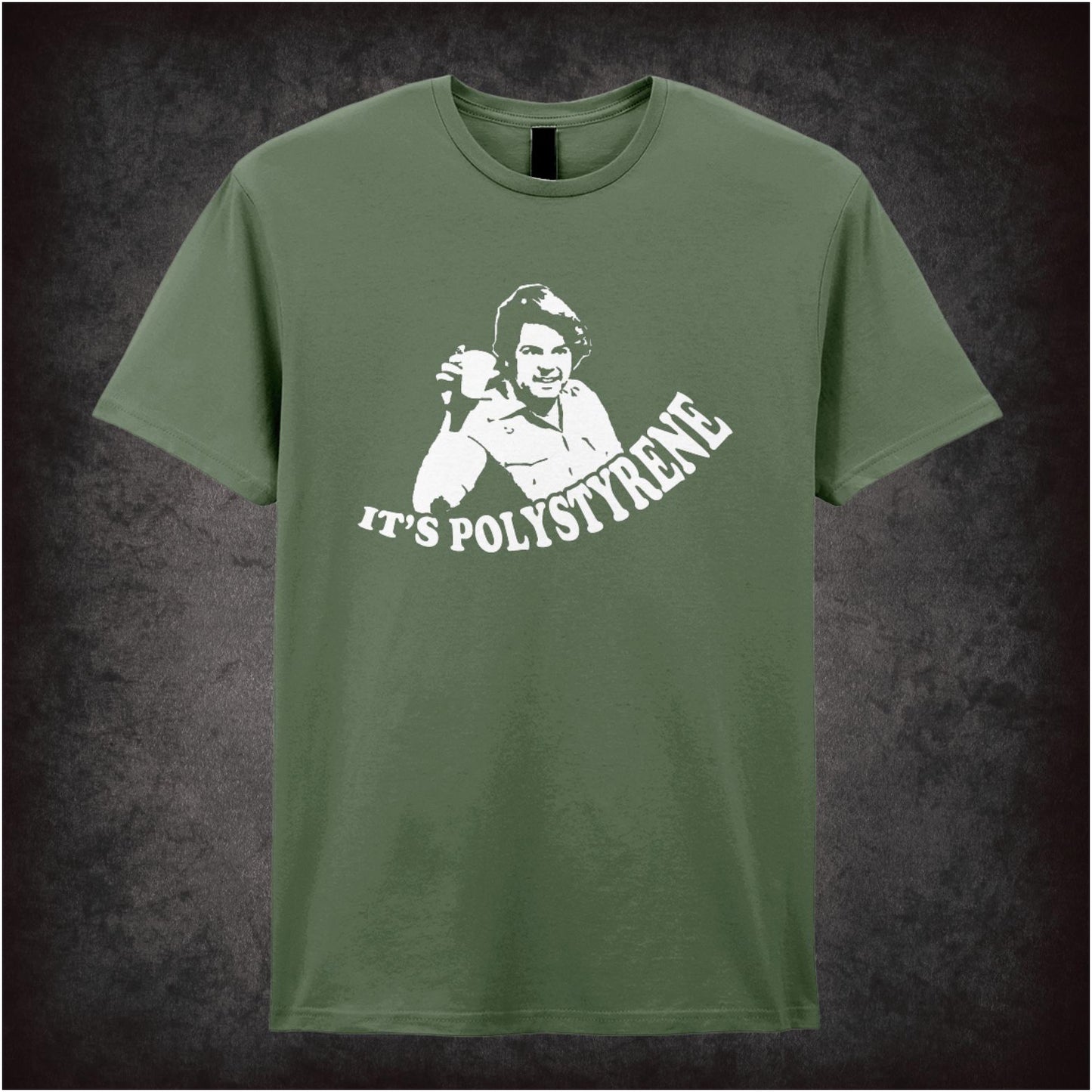 It’s Polystyrene – Cult British Comedy Graphic T-Shirt