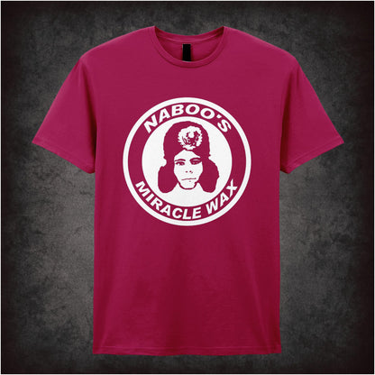 Naboo’s Miracle Wax – Cult British Comedy Graphic T-Shirt