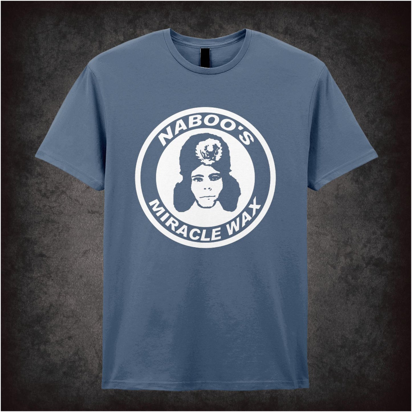 Naboo’s Miracle Wax – Cult British Comedy Graphic T-Shirt