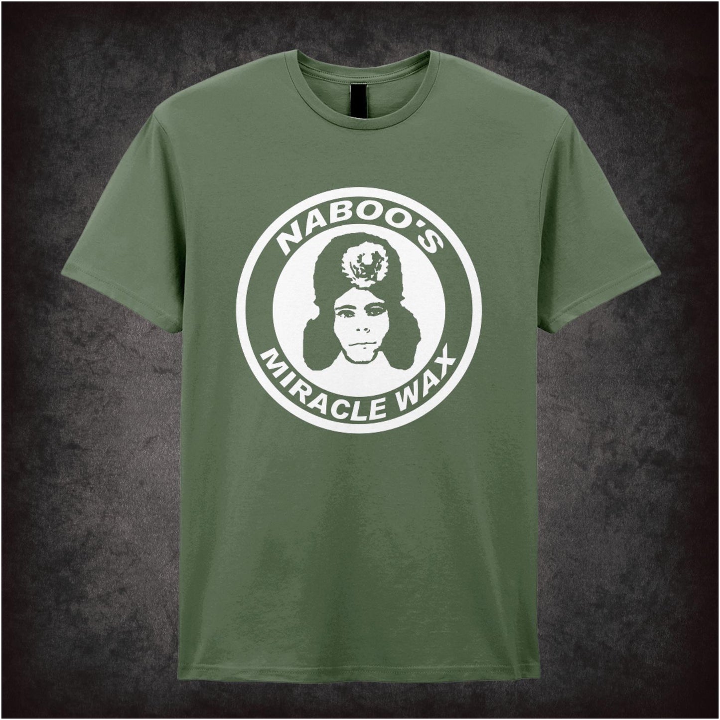 Naboo’s Miracle Wax – Cult British Comedy Graphic T-Shirt