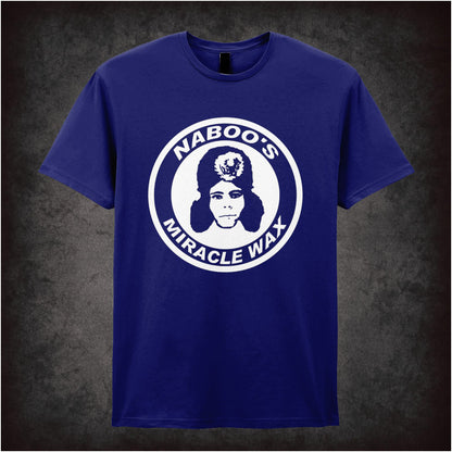 Naboo’s Miracle Wax – Cult British Comedy Graphic T-Shirt