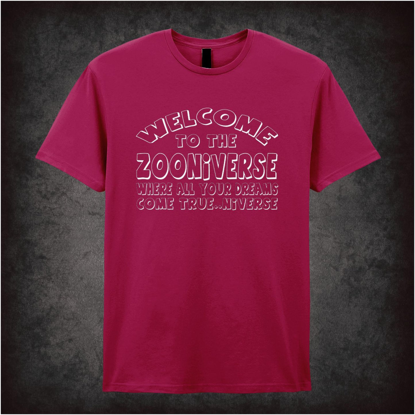 Welcome To The Zooniverse – Cult British Comedy Graphic T-Shirt