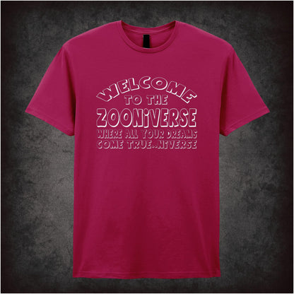 Welcome To The Zooniverse – Cult British Comedy Graphic T-Shirt