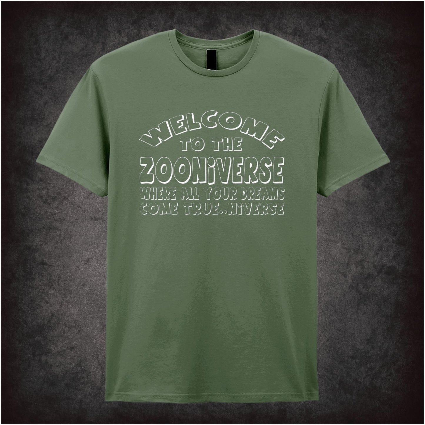 Welcome To The Zooniverse – Cult British Comedy Graphic T-Shirt