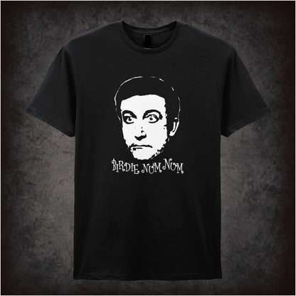 Birdie Num Num – Cult Comedy Graphic T-Shirt